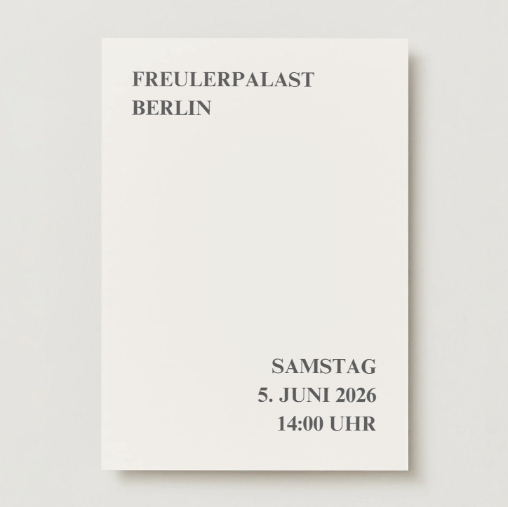 Einladungskarte 💌