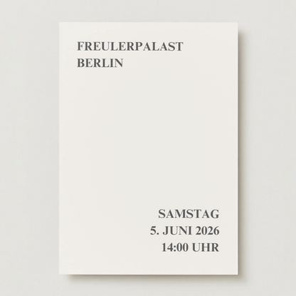 Einladungskarte 💌