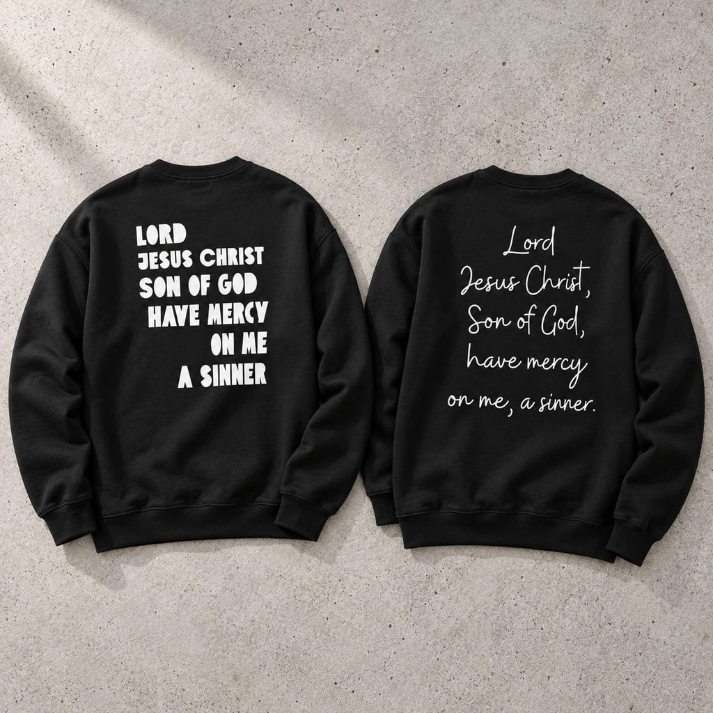 JESUS PRAYER SWEATSHIRT